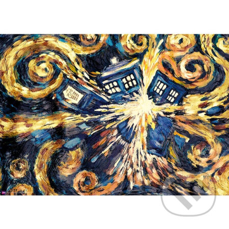 Plagát Doctor Who - Exploze TARDIS, Fantasy, 2023