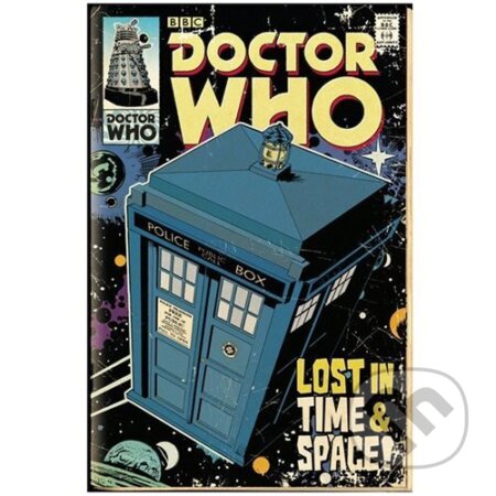 Plagát Doctor Who - TARDIS Comic, Fantasy, 2023