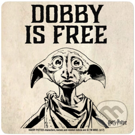 Tácok pod pohár Harry Potter: Dobby is free, Harry Potter, 2022