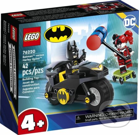 LEGO® DC Batman™ 76220 Batman™ proti Harley Quinn™, LEGO, 2023
