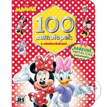 100 samolepek s omalovánkami Minnie, Jiří Models, 2023