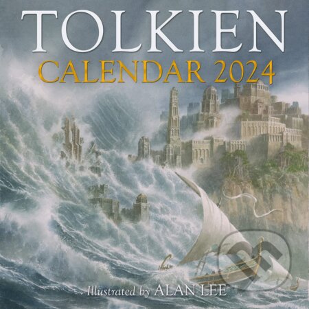Tolkien Calendar 2024: The Fall of Numenor - Alan Lee (ilustrátor), HarperCollins Publishers, 2023