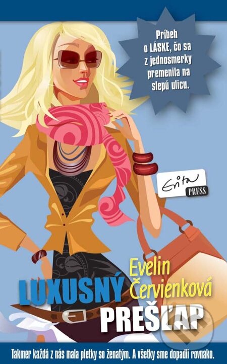 E-kniha: Luxusný prešľap (Evelin Červienková). Evitapress, 2015