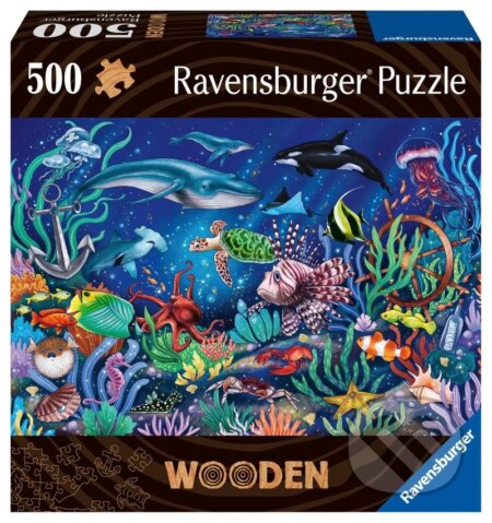 Podmořský svět , dřevěné, Ravensburger, 2023