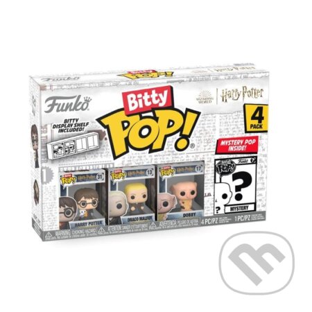 Funko Bitty POP: Harry Potter - Harry in robe with scarf (4pack), Funko, 2023