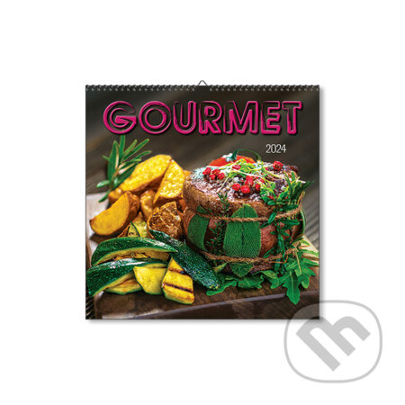 Nástenný kalendár Gourmet 2024, Spektrum grafik, 2023
