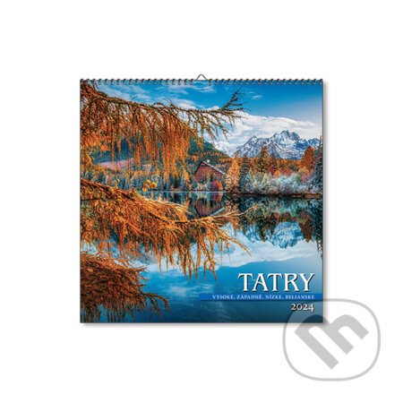 Nástenný kalendár Tatry 2024, Spektrum grafik, 2023