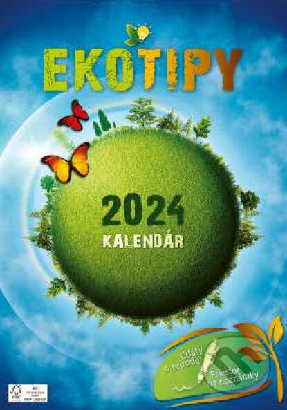 Nástenný kalendár Eko tipy 2024, Spektrum grafik, 2023