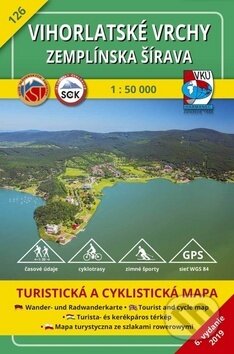 Vihorlatské vrchy - Zemplínska šírava 1:50 000, VKÚ Harmanec, 2019