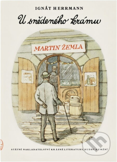 Kniha: U snědeného krámu (Ignát Herrmann). , 1955