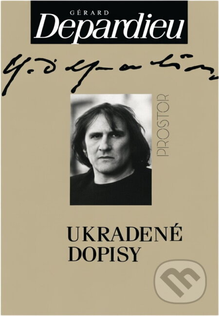 Kniha: Ukradené dopisy (Gérard Depardieu). , 1993