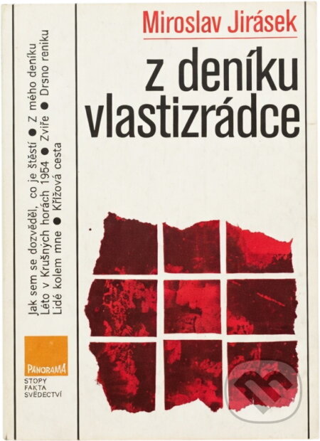 Kniha: Z deníku vlastizrádce (Miroslav Jirásek). , 1990