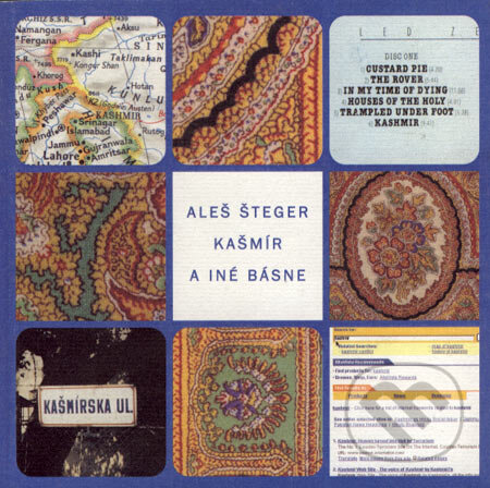 Kašmír a iné básne - Aleš Šteger, Drewo a srd, 2000