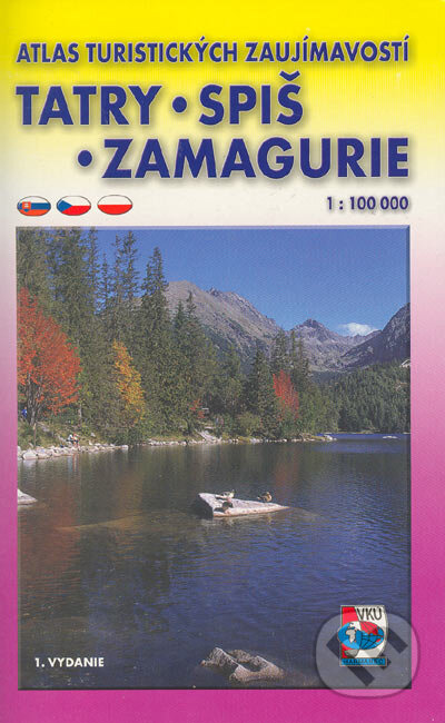 Tatry, Spiš, Zamagurie 1:100 000, VKÚ Harmanec, 2005