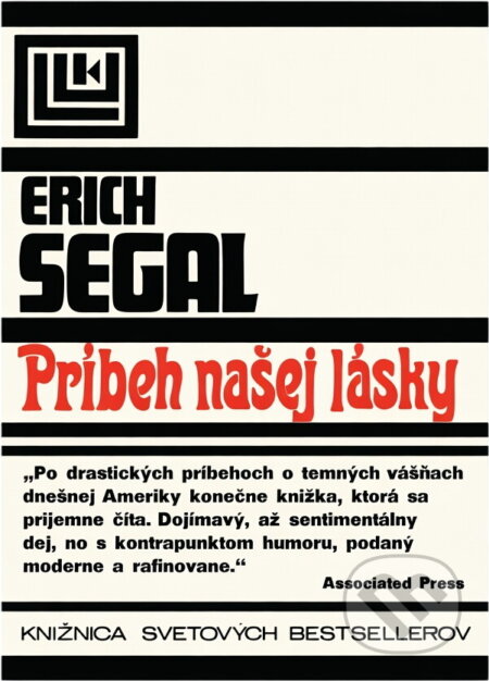 Kniha: Príbeh našej lásky (Erich Segal). Tatran, 1971