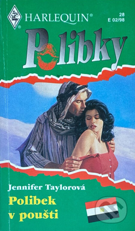 Kniha: Polibek v poušti (Jennifer Taylor). Harlequin, 1998