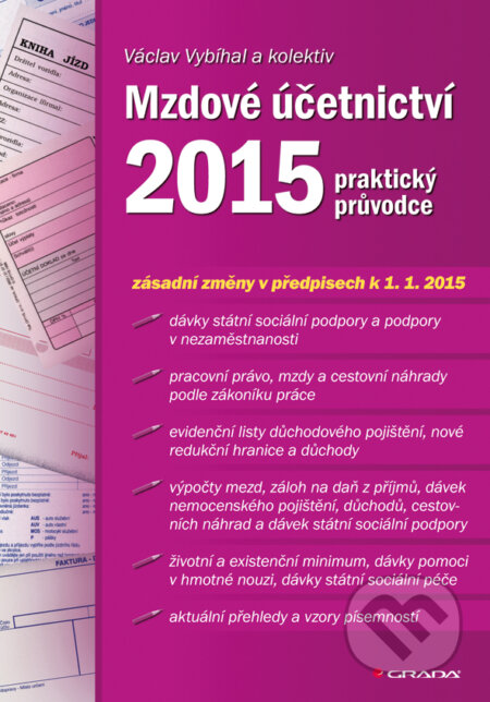 Mzdové účetnictví 2015 - Vybíhal Václav a kolektiv, Grada, 2015