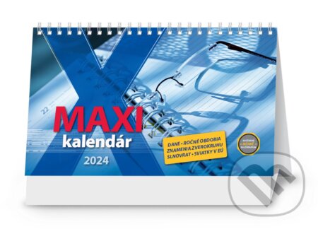 Stolový Maxi kalendár 2024, Spektrum grafik, 2023