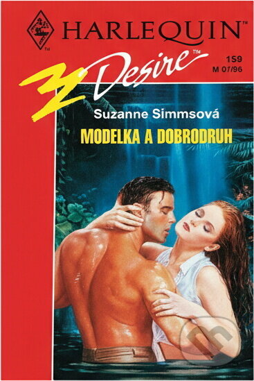Kniha: Modelka a dobrodruh (Suzanne Simms). Harlequin, 1996