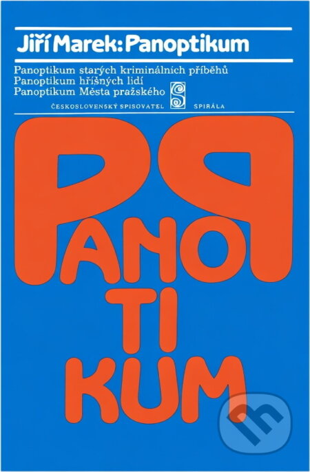 Kniha: Panoptikum (Jiří Marek). Československý spisovatel, 1987