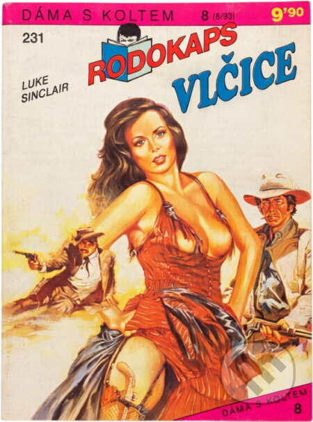 Kniha: Vlčice (Luke Sinclair). Ivo Železný, 1993