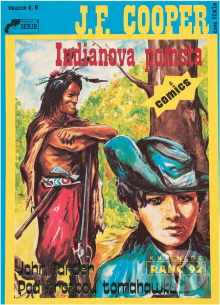 Kniha: Indiánova pomsta (James Fenimore Cooper). , 1992