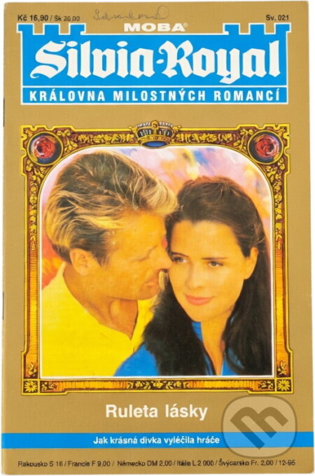 Kniha: Ruleta lásky (Maria Treuberg). Moba, 1995