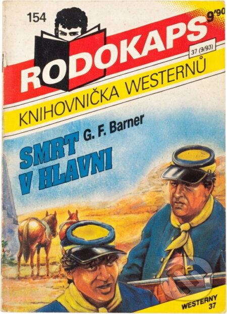 Kniha: Smrt v hlavni (Gerhard F. Barner). Ivo Železný, 1993