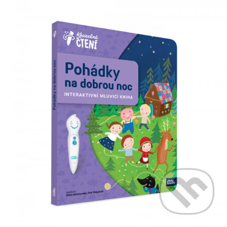 Kouzelné čtení: Pohádky na dobrou noc - Michaela Bergmannová, Lucie Krystlíková - hra z kategorie Vzdělávací hry