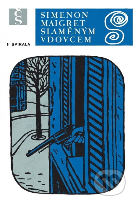 Kniha: Maigret slaměným vdovcem (Georges Simenon). Československý spisovatel, 1975