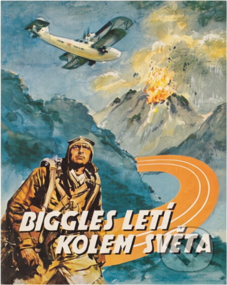 Kniha: Biggles letí kolem světa (William Earl Johns). Riopress, 1994