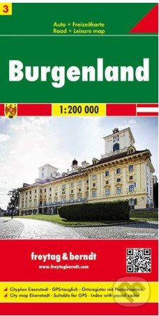 Burgenland 1:200 000, freytag&berndt, 2009