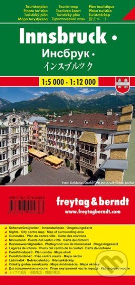 Innsbruck 1:5 000 1:12 000, freytag&berndt, 2016