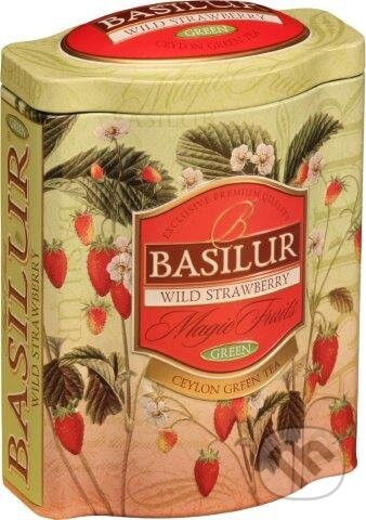 Green Wild Stawberry (Pravý ceylónsky sypaný čaj v luxusnom plechovom obale)