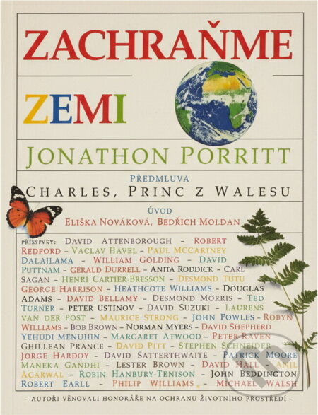 Kniha: Zachraňme Zemi (Jonathon Porritt). , 1992