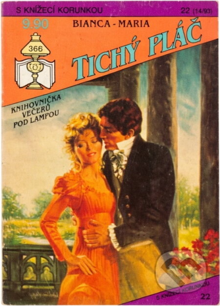 Kniha: Tichý pláč (Bianca-Maria). Ivo Železný, 1993