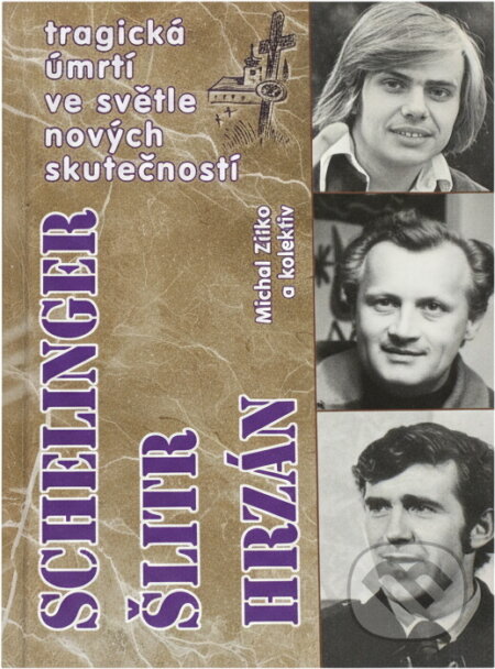 Kniha: Jiří Schelinger : holubí andante ; Jiří Šlitr : Doctor Musicus ; Jiří Hrzán : nebeský jezdec (Michal Zítko). Formát, 1998
