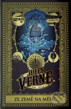 Ze Země na Měsíc - Jules Verne, Edice knihy Omega, 2016