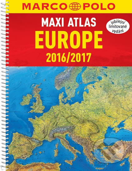 Maxi atlas Europe 2016/2017, Marco Polo, 2015