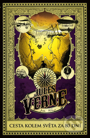 Cesta kolem světa za 80 dní - Jules Verne, Edice knihy Omega, 2015