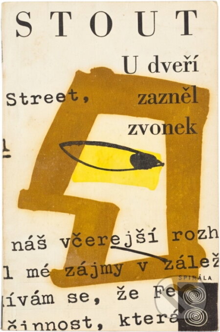 Kniha: U dveří zazněl zvonek (Rex Stout). Československý spisovatel, 1969