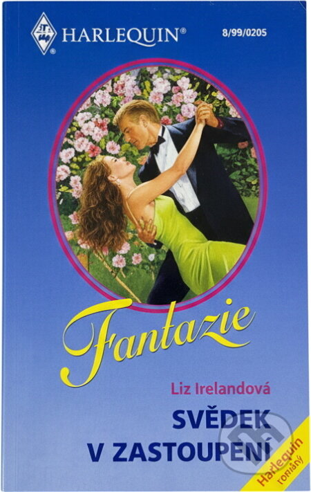 Kniha: Svědek v zastoupení (Liz Ireland). Harlequin, 2000