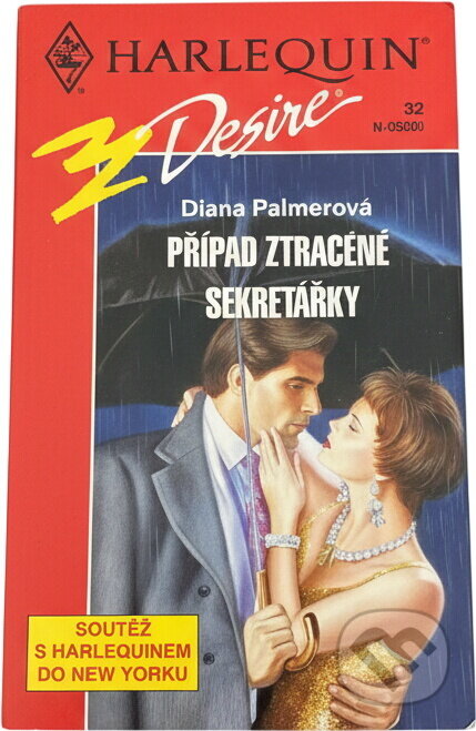 Kniha: Případ ztracené sekretářky (Diana Palmer). Harlequin, 1993