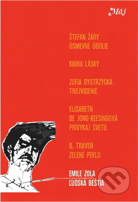 Kniha: Ľudská beštia (Émile Zola). Smena, 1976