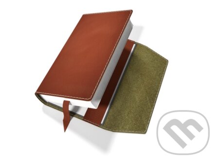 Variabilný obal so záložkou (Škoricová vzorovaná)