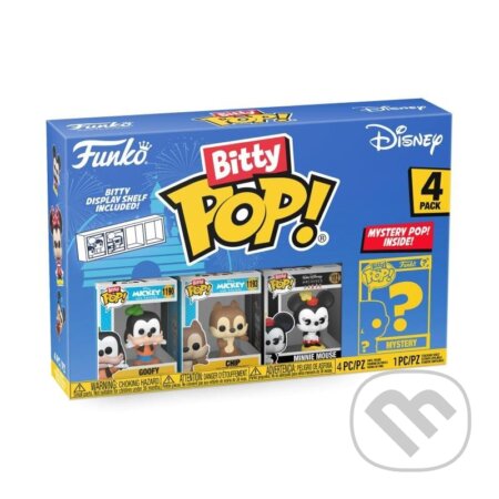 Funko Bitty POP: Disney - Goofy (4pack), Funko, 2023