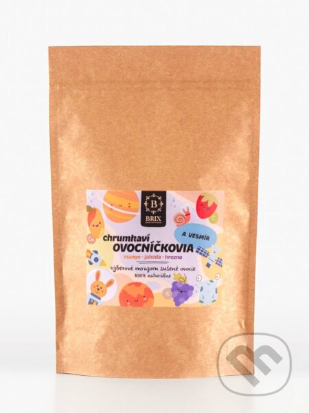 Ovocníčkovia a vesmír – mango, jahoda, hrozno (80 g)