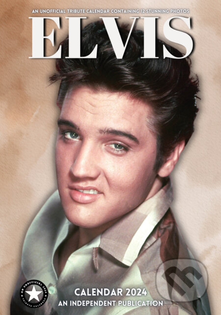 Nástenný kalendár 2024: Elvis Presley, , 2023
