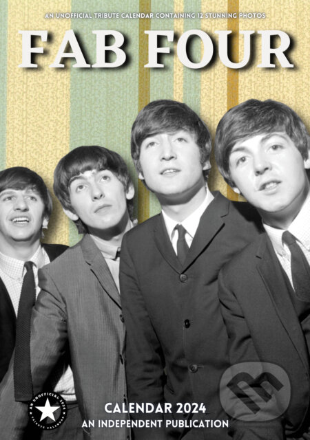 Nástenný kalendár 2024: The Beatles, , 2023