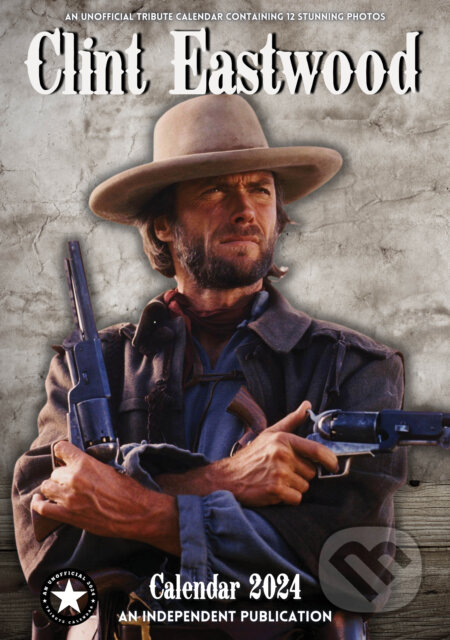 Nástenný kalendár 2024: Clint Eastwood (). , 2023